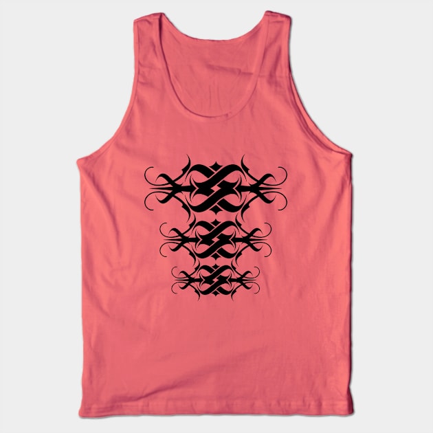 tribal Tank Top by HornArt